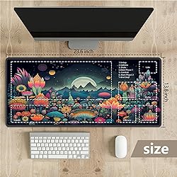 Playmat with Zones for MTG Magic The Gathering, 24