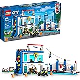 LEGO City Police Training Academy 60372, Station Playset with Obstacle Course, Horse Figure, Quad Bike Toy and 6 Officer Minifigures, for Kids Ages 6 Plus