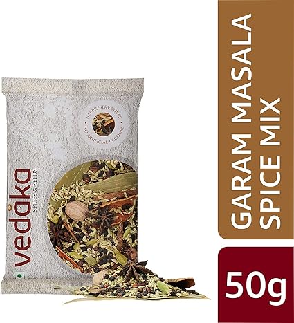 Amazon Brand - Vedaka Garam Masala Spice Mix, 50g