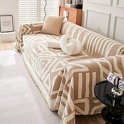 VClife Boho Couch Cover Sofa Covers, Chenille Couch