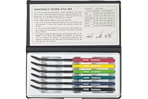 TTC 6 Piece Hardness Tester File Set