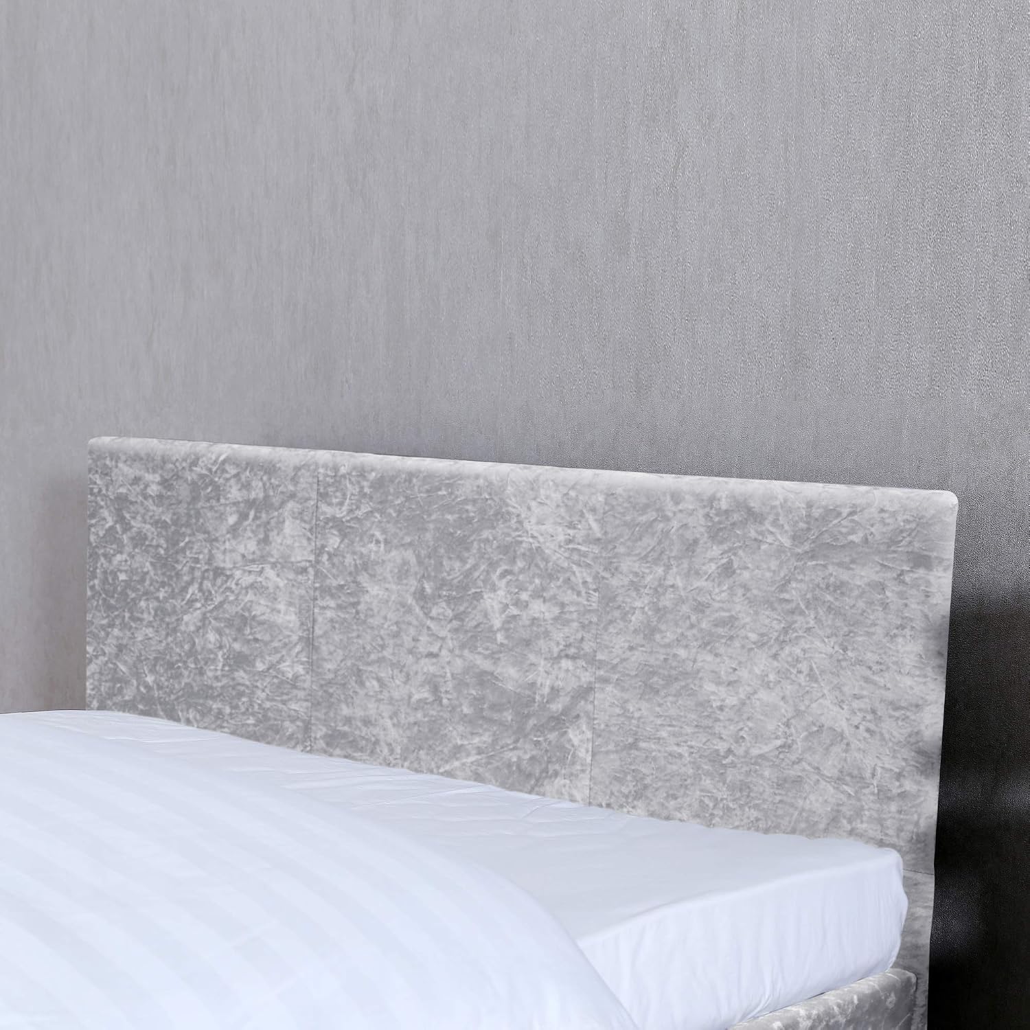 Vida Designs Victoria Bed, Bed Frame Upholstered Fabric Headboard Bedroom Furniture (King Size (5 Foot) - Image 4