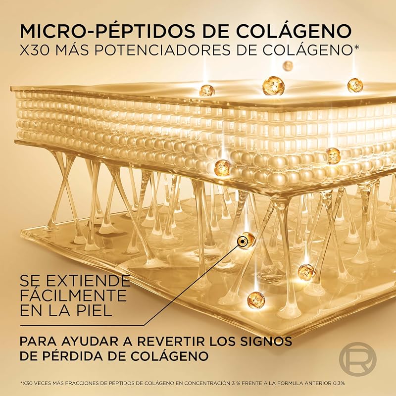 L'Oréal Paris Age Perfect Colágeno Expert Crema FPS30 Antimanchas, 50ml