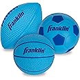 Franklin Sports Kids Foam Sports Balls - Mini Foam Footballs, Basketballs + Soccer Balls for Kids - Indoor + Outdoor Soft Toy Equipment - Perfect Backyard + Practice Toys