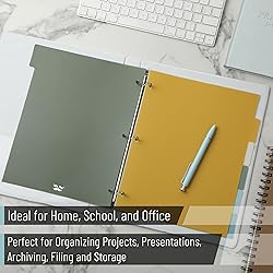 Mr. Pen- 3 Ring Binder Dividers with Tabs, 2