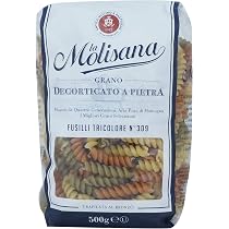 Amazon.com : La Morisana fusilli, Tricolore (No.309) 500g ...