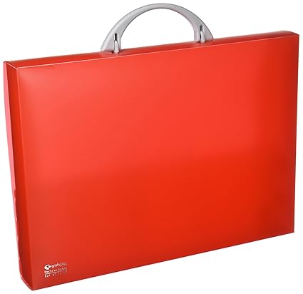 Grafoplas 30100551 Briefcase, Red