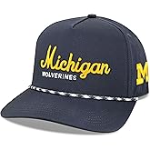 Legacy NCAA Officially Licensed Rope Hat, Lightweight Cap for Men & Women, Caddy, One Size Fits Most, Snapback Closure