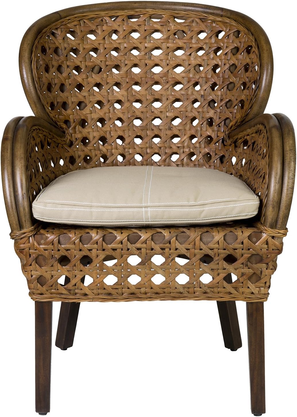 East At Main Nomi Stuhl Rattan Braun Amazon De Kuche Haushalt