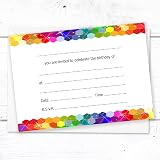 Olivia Samuel 20 Kids Disco Party Invitations A6 Postcard with Envelopes view 5