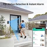 XTU Wireless Video Doorbell 2K HD No Subscription Local Cloud Storage Alexa view 4