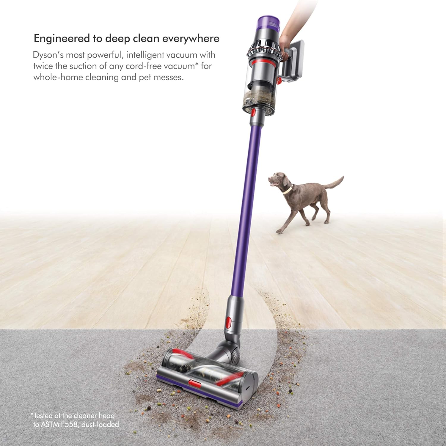 Dyson V11 Animal Cordless Vacuum Cleaner, Purple