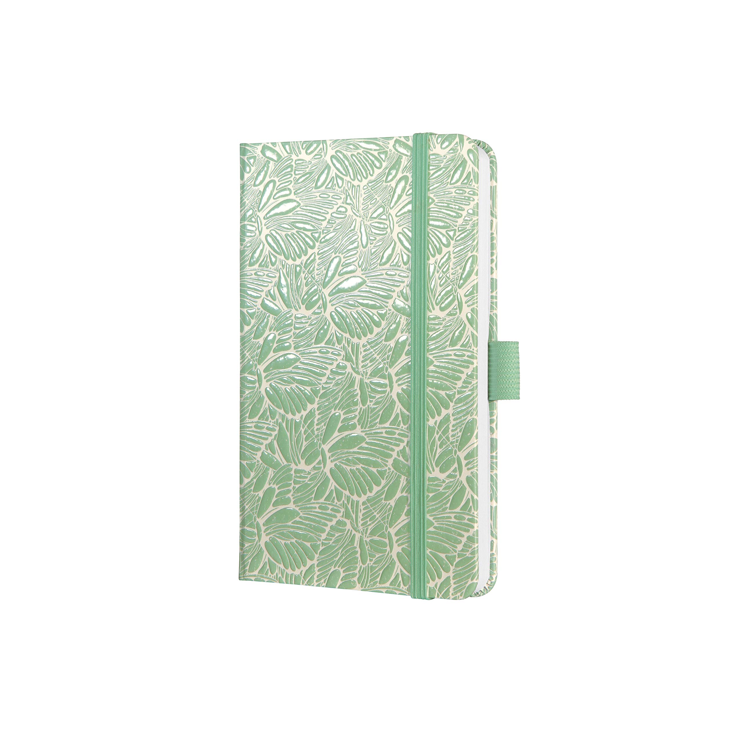 SIGEL J0304 Weekly diary 2020 Jolie, approx. A6, hardcover, butterfly motif, green