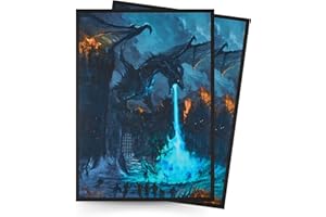Arcane Fortress MTG Card Sleeves – 100 Count | Ultra-Durable Matte Art Card Sleeves for Intense Shuffling | Premium Fit for Magic: The Gathering Cards | Standard Size Wear-Resistant MTG Sleeve
