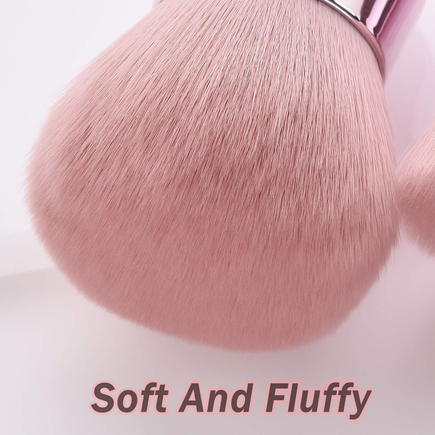 Kabuki Powder Brush Multi Purpose Makeup Brushes fluffy Soft Comfortable Loose Blush Foundation Face Makeup Brush For Powder Liquid Cream Buffing Stippling Makeup Tools: Beauty