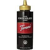 Torani Dark Chocolate Sauce, 16.5 Ounce (Pack of 6)