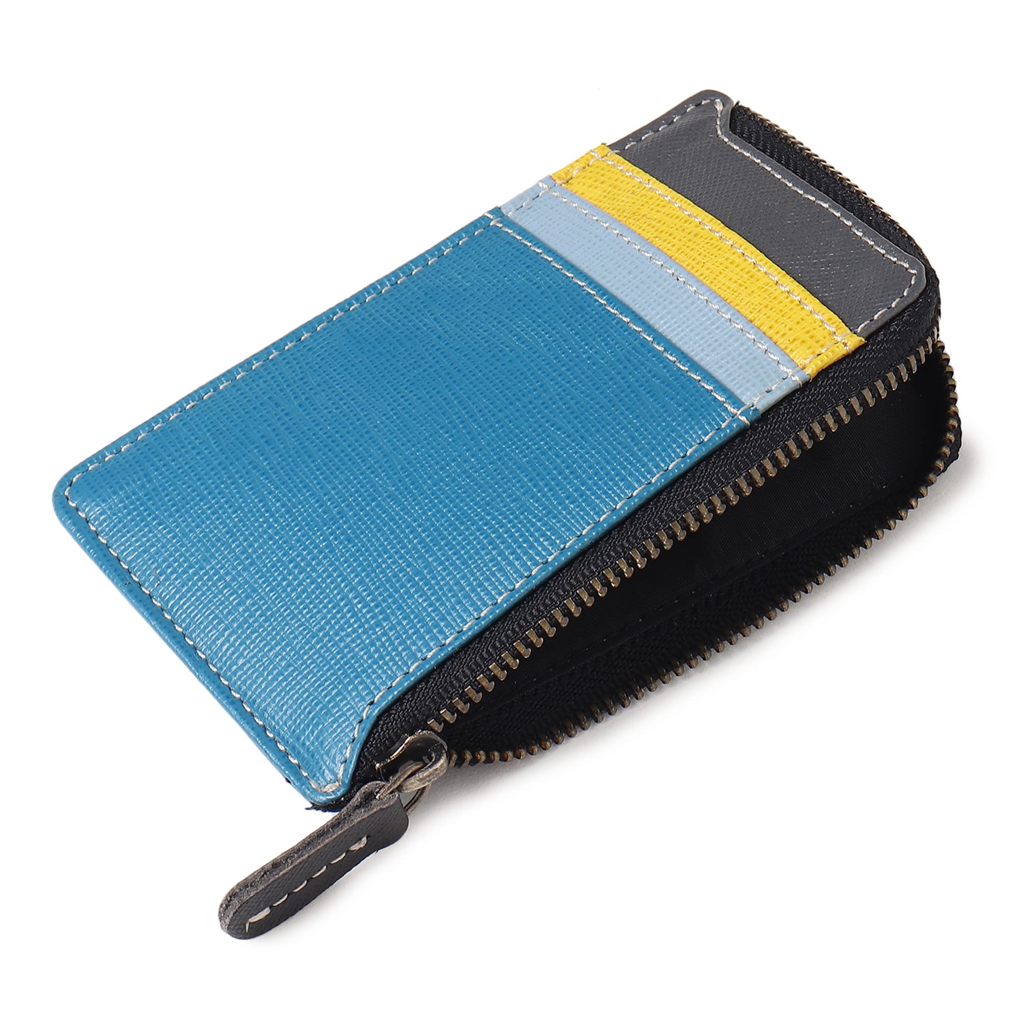 Genuine Leather Credit Card Holder Wallet for Women Men, RFID Blocking Minimalist Card Holder Men, Small Wallet, Men Card Holder Wallets, Thin Front Pocket Card Wallet, Slim Card Case