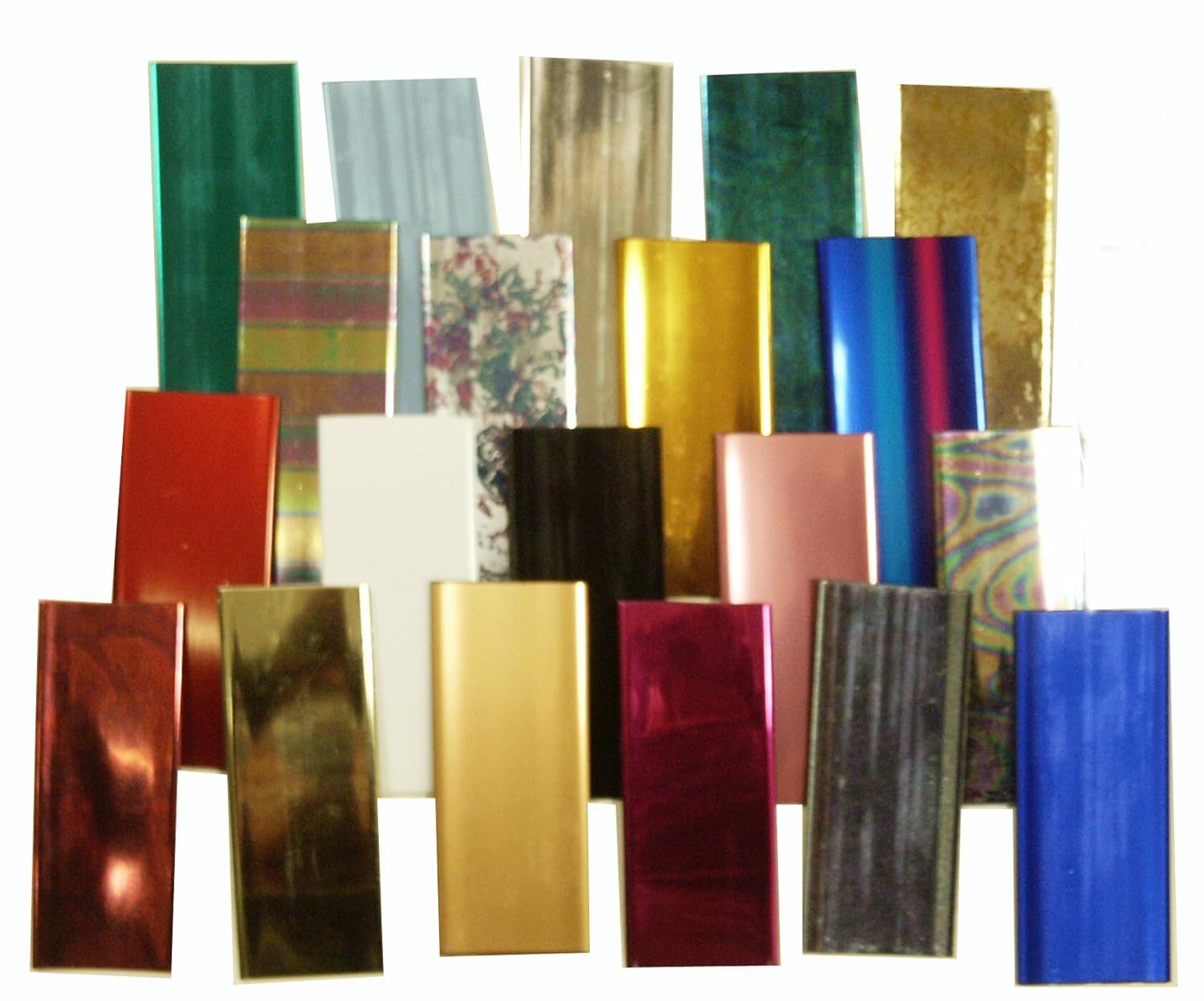 Friendly Plastic 20 colour mixed pack half size strips Amazon.co