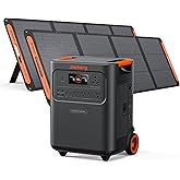 Jackery HomePower 3600 Plus Portable Power Station with 2x 200W Solar Panels, 3600W AC Output, 3584Wh LFP Solar Generator, Ex
