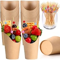 Amazon.com: Juego de tazas de charcutería de 12 onzas, 24 tazas ...