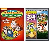 The Wild Thornberrys: The Complete Series &amp; Rugrats Movie - Wild Thornberry's Season 1,2 &amp; 3] / Rugrats the Movie &amp; Rugrats Go Wild [DVD, 17-Disc Set] Region 1/A