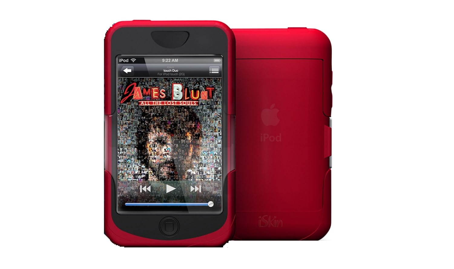 Amazon.com: iSkin Silicone Case for iPod touch 2G, 3G (Red): Cell Phones &  Accessories