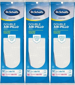 dr scholl's air pillo insoles