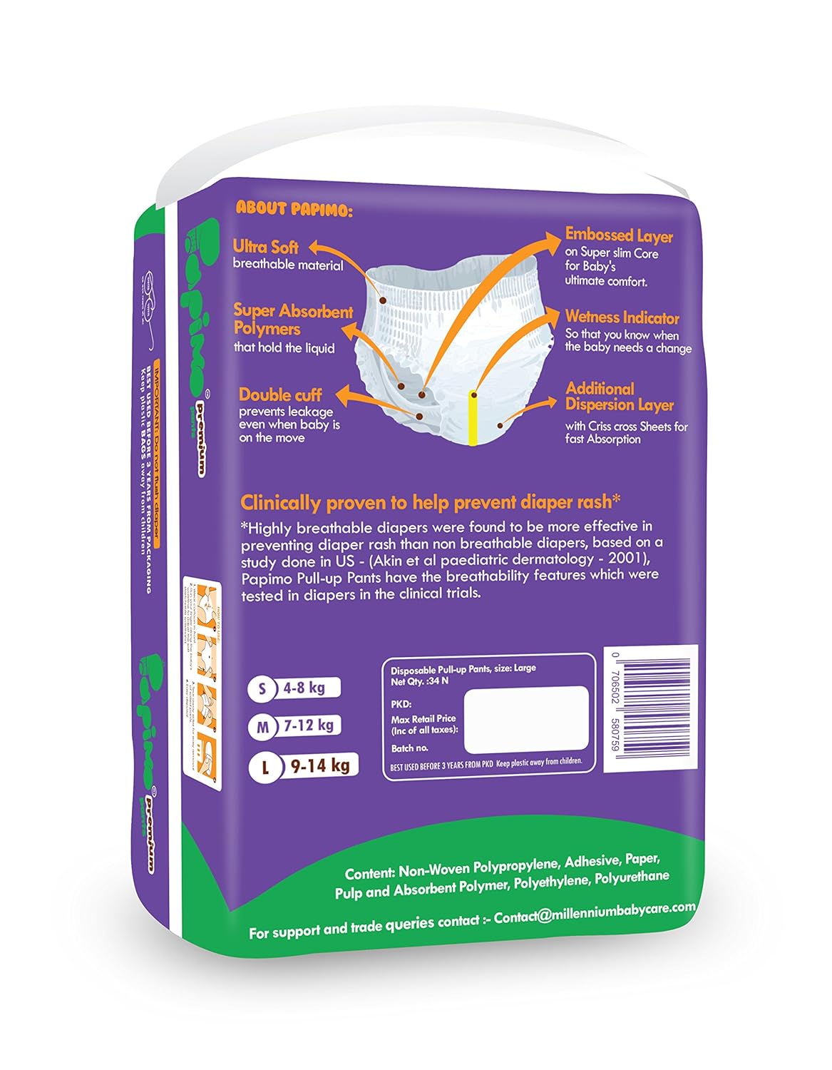 papimo diapers company