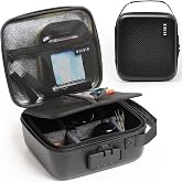OZCHIN Smell Proof Bag with Combination Lock Shockproof Hard Shell Carrying Case Smoking Tobacco Bag Odorless Pouch Medicine Organizer Case Container Travel