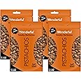 Wonderful Pistachios No Shells, Smoky Barbecue, 5.5 Ounce Bag, Protein Snack, On-the Go Snack (Pack of 4)