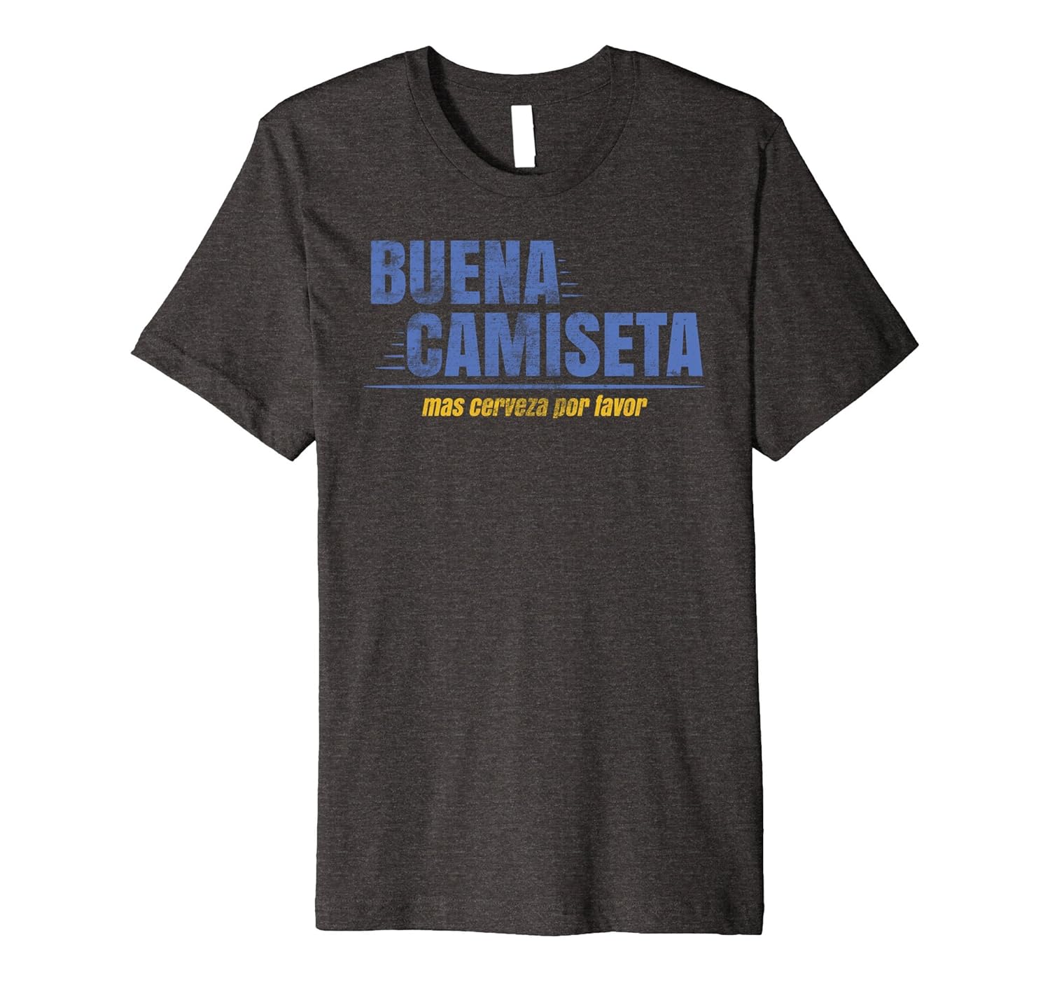 More beer please in Spanish funny tshirtCD Canditee