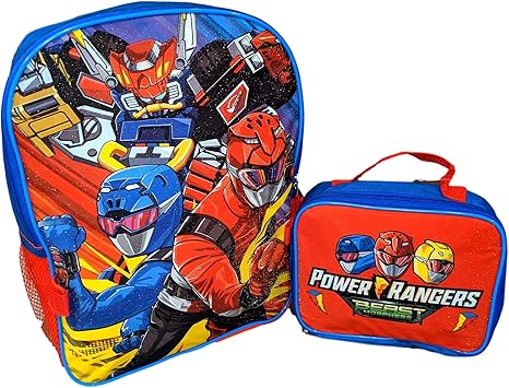 power rangers lunch bag