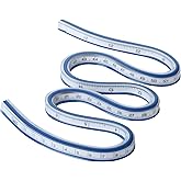 Mr. Pen- Flexible Curve Ruler, 24 Inch for Drawing and Sewing, Bendable Template, Engineering