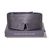 DROWSY Silk Sleep Mask - Face-Hugging, Padded