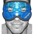 Cooling Eye Mask - Reusable Gel Eye Mask Cold Pack - Our Ice Eye Mask Soothes Puffy Eyes & Dark Circles - Relieve Your Headaches & Sinus Pain with Cold Eye Mask & Eye Gel Mask Therapy - Halos