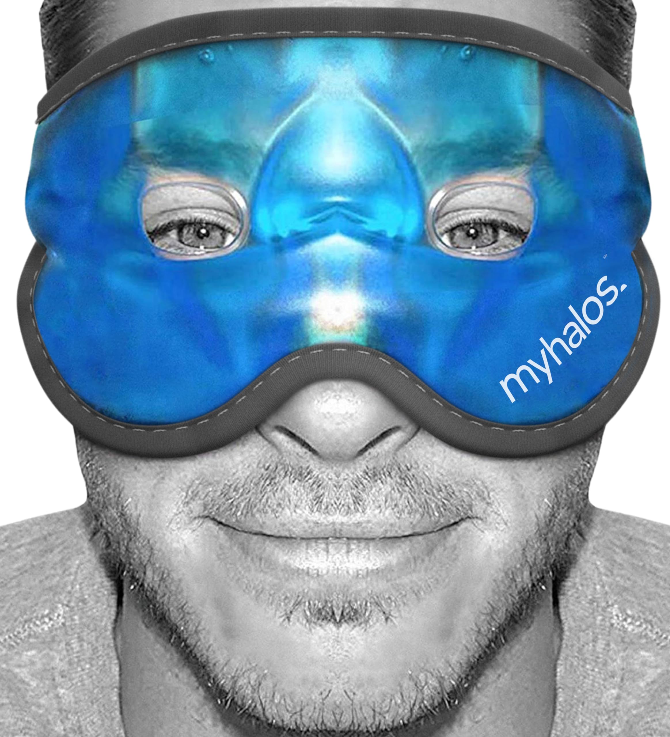 Photo 1 of Cooling Eye Mask - Reusable Gel Eye Mask Cold Pack - Our Ice Eye Mask Soothes Puffy Eyes & Dark Circles - Relieve Your Headaches & Sinus Pain with Cold Eye Mask & Eye Gel Mask Therapy - Halos