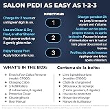 Own Harmony Electric Hard Skin Remover with 3 Coarse Diamond Rollers view 4