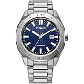Citizen Men's Eco-Drive Sport Casual Odyn Watch, Stainless Steel Watch, 3 Hand, Date