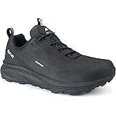 OUTJET Waterproof Hiking Shoes for Men Lightweight & Breathable Walking Sneaker for All-Terrain Outdoor