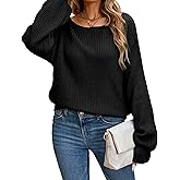 BreathSunny Women's Loose Sweater, Elasticity, Soft, No Pilling, Lightweight, Fall Spring Sweater Tops for Women