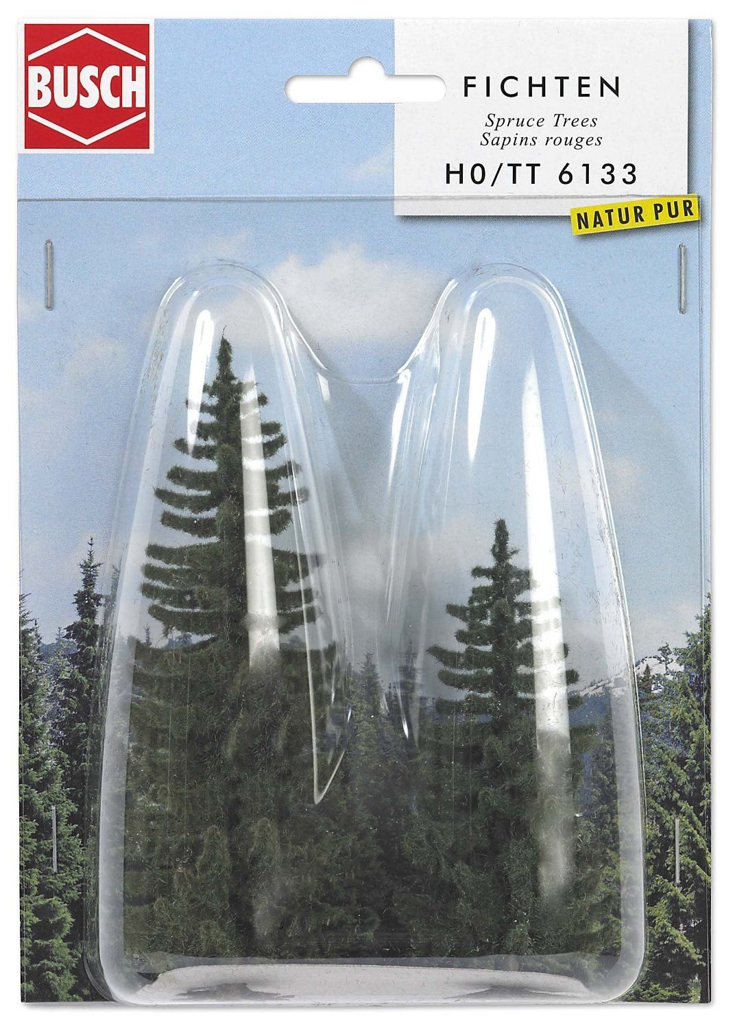 2 Realistic Fir Trees