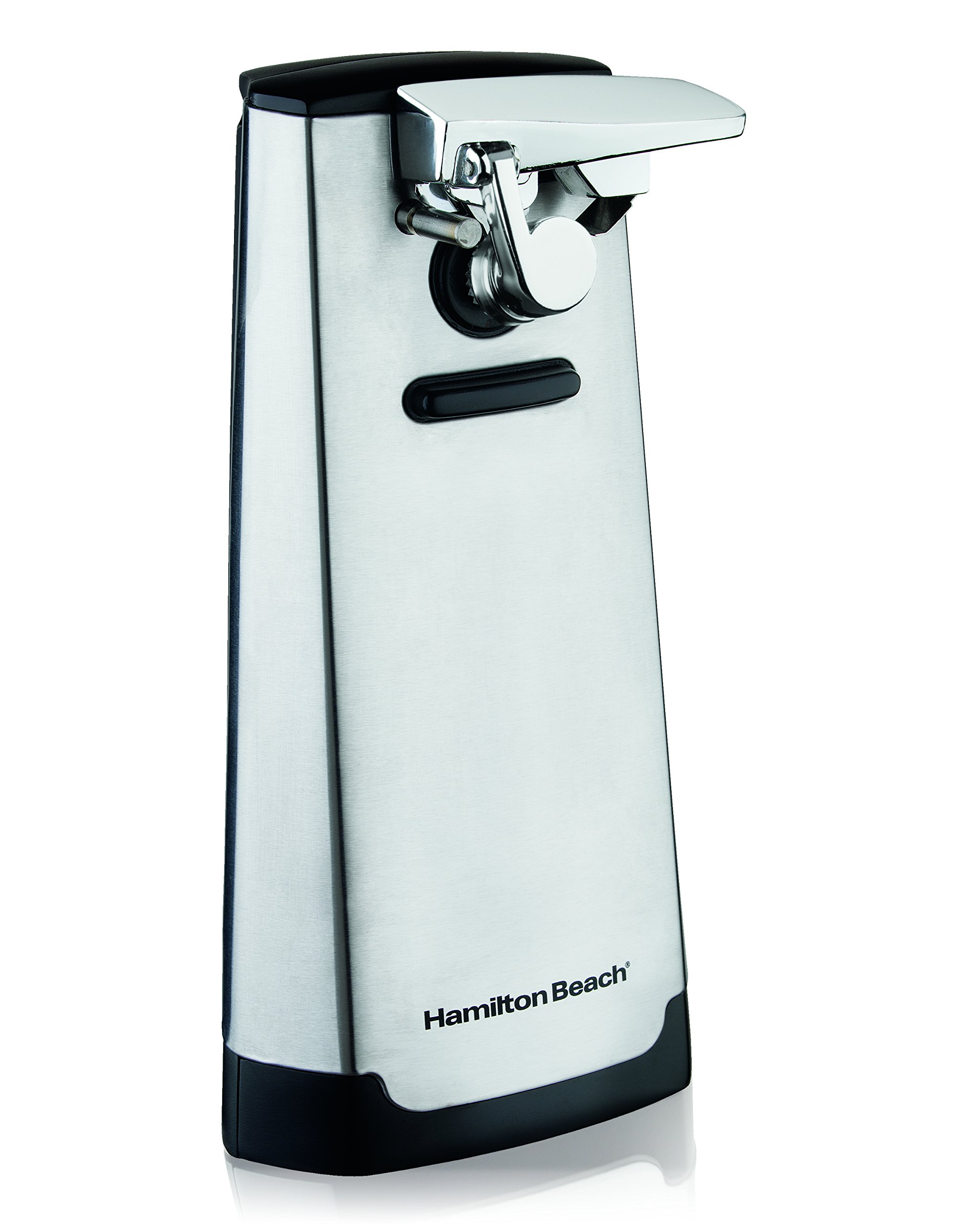 NEW Electric Can Opener, Stainless Steel Knife Sharpener, Easy Use FREE