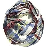 Bowbear Soft Touch Winter Warm Tartan Infinity Scarf