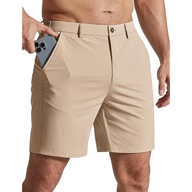 amazon mens dress shorts Amazon Best Sellers: Best Men's Flat Front Shorts