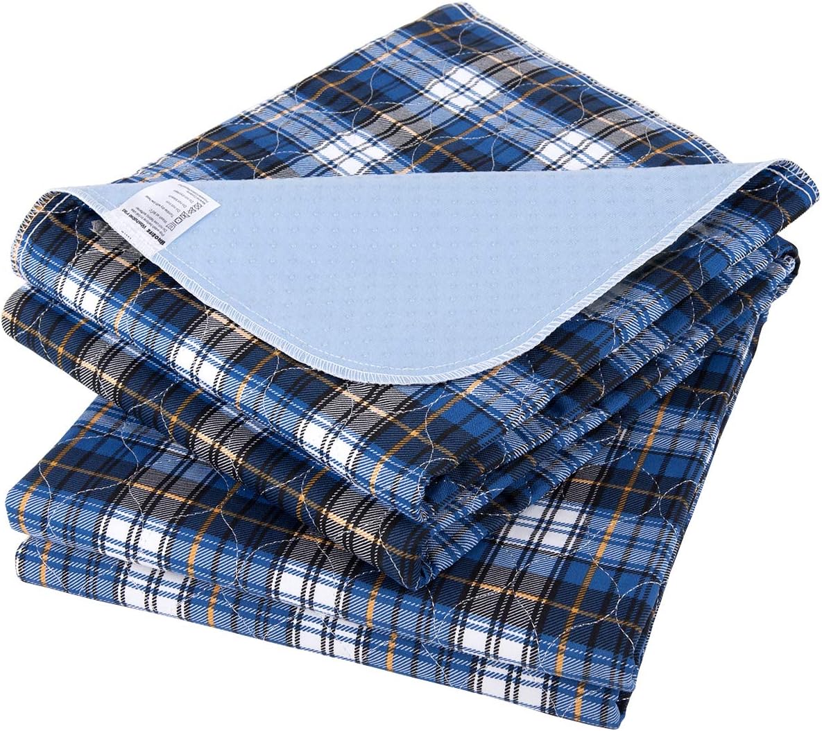 Non-Slip Bed Pads for Incontinence Washable (36" x 52"|2 Pack),Waterproof Bed Pads,Adult Washable Incontinence Bed Pads for Adults,Dog,Kids: Health & Personal Care