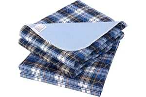 BROSIVE Non-Slip Bed Pads for Incontinence Washable (36" x 34"|2 Pack),Waterproof Bed Pads,Adult Washable Incontinence Bed Pads for Adults,Dog,Kids