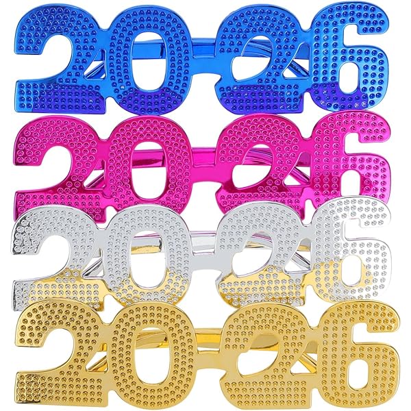 Lunettes De Fête à Paillettes Bleues FRCOLOR - Nouvel An, Soirée, Accessoire Festif