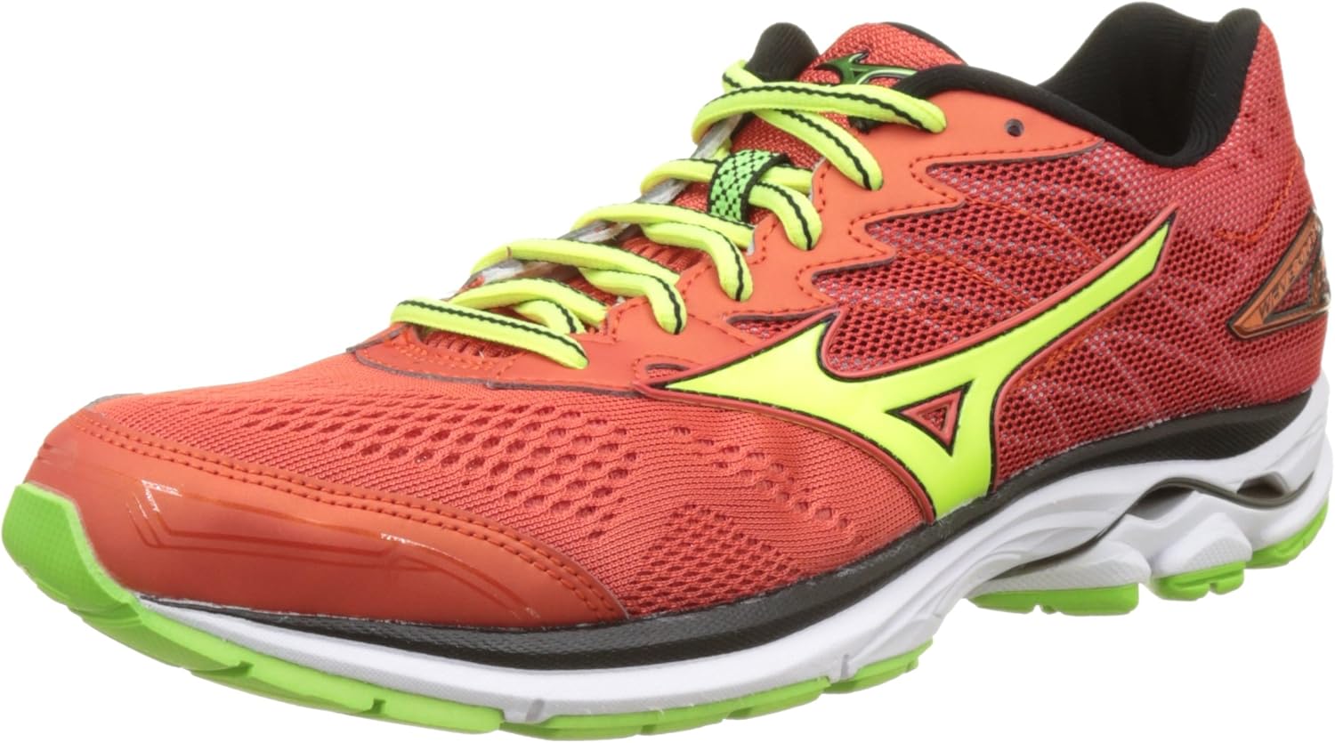 mizuno wave rider 20 uomo verde