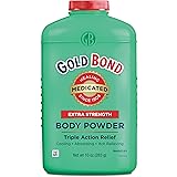 gold bond baby powder medicated cornstarch plus