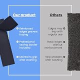 VELCRO Brand Black Sew-On Tape 50mm 1m Hook and Loop Continuous Length view 5